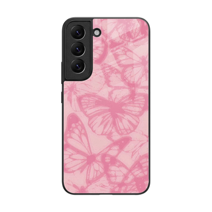 Butterfly Spectrum back phone cover | glass case for samsung galaxy s22