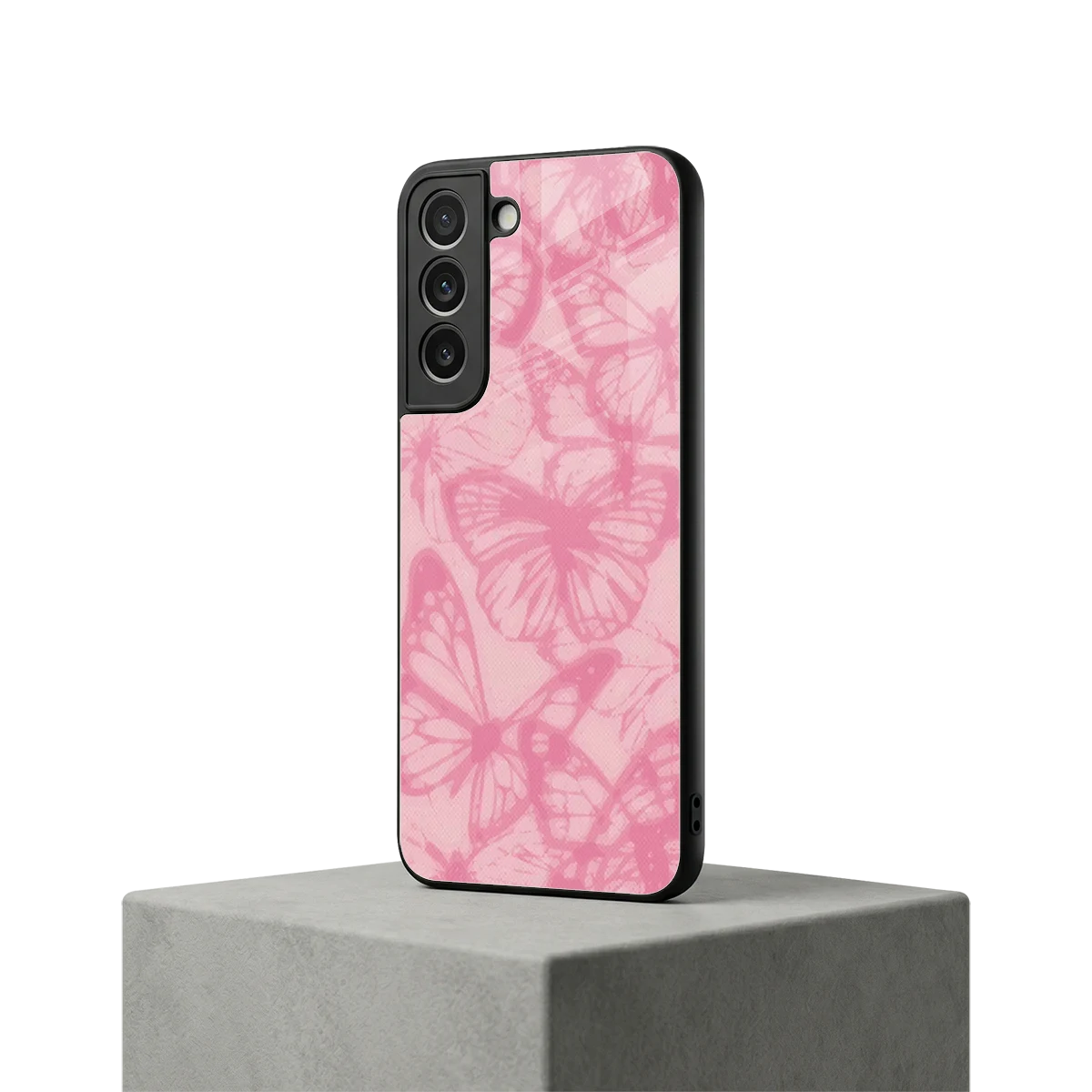 Butterfly Spectrum samsung galaxy s22 mobile cover | shockproof glass phone case