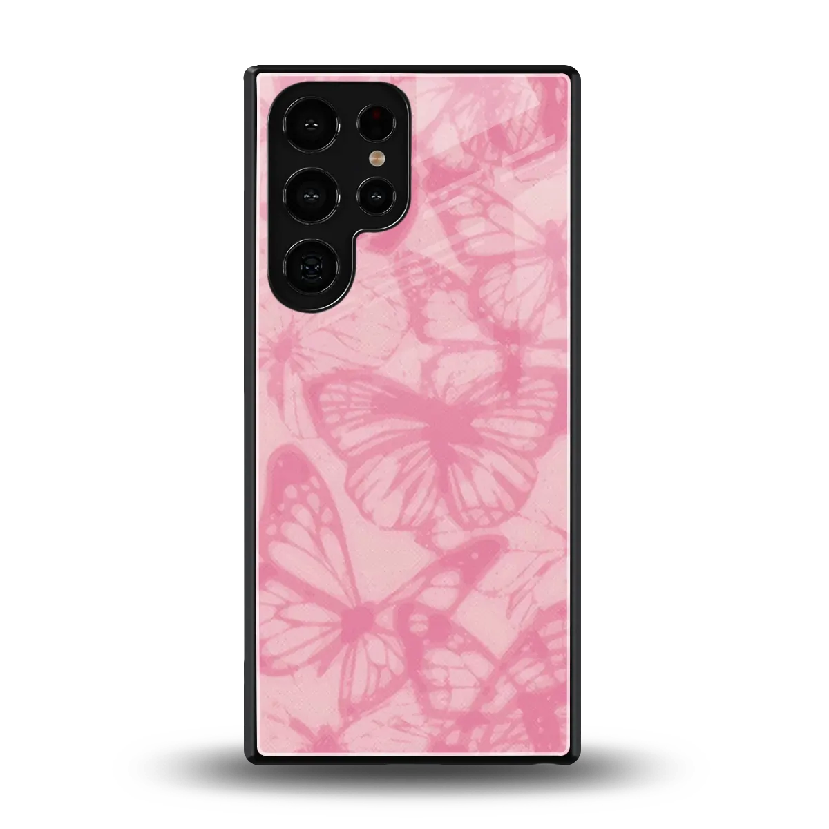 Butterfly Spectrum back phone cover | glass case for samsung galaxy s26 ultra