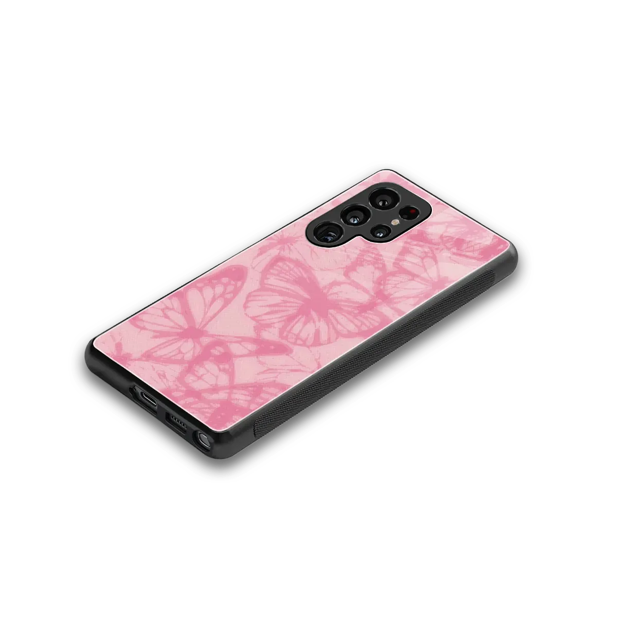 Butterfly Spectrum stylish phone case for samsung galaxy s26 ultra | glossy glass and slim fit