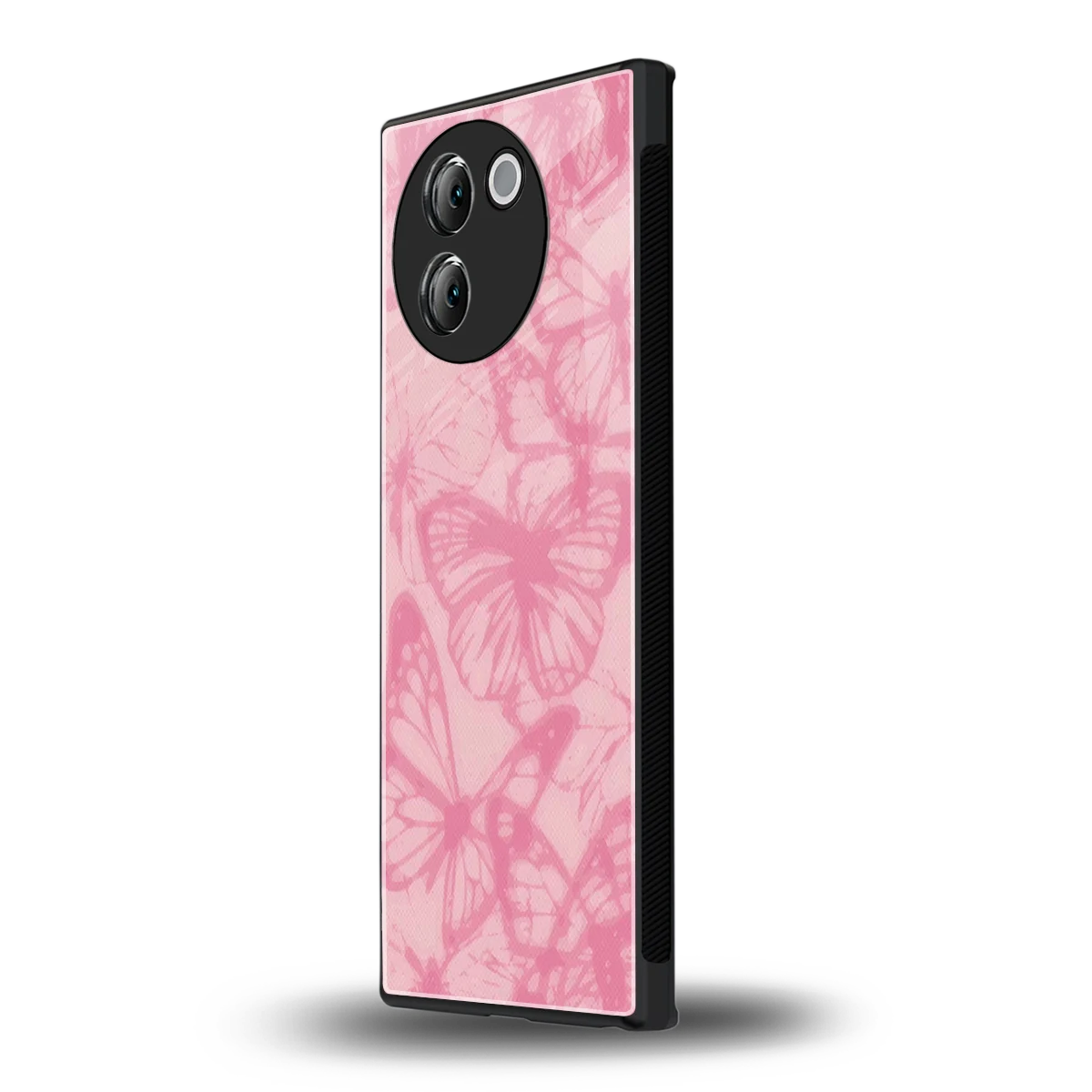 Butterfly Spectrum vivo v30e mobile cover | shockproof glass phone case