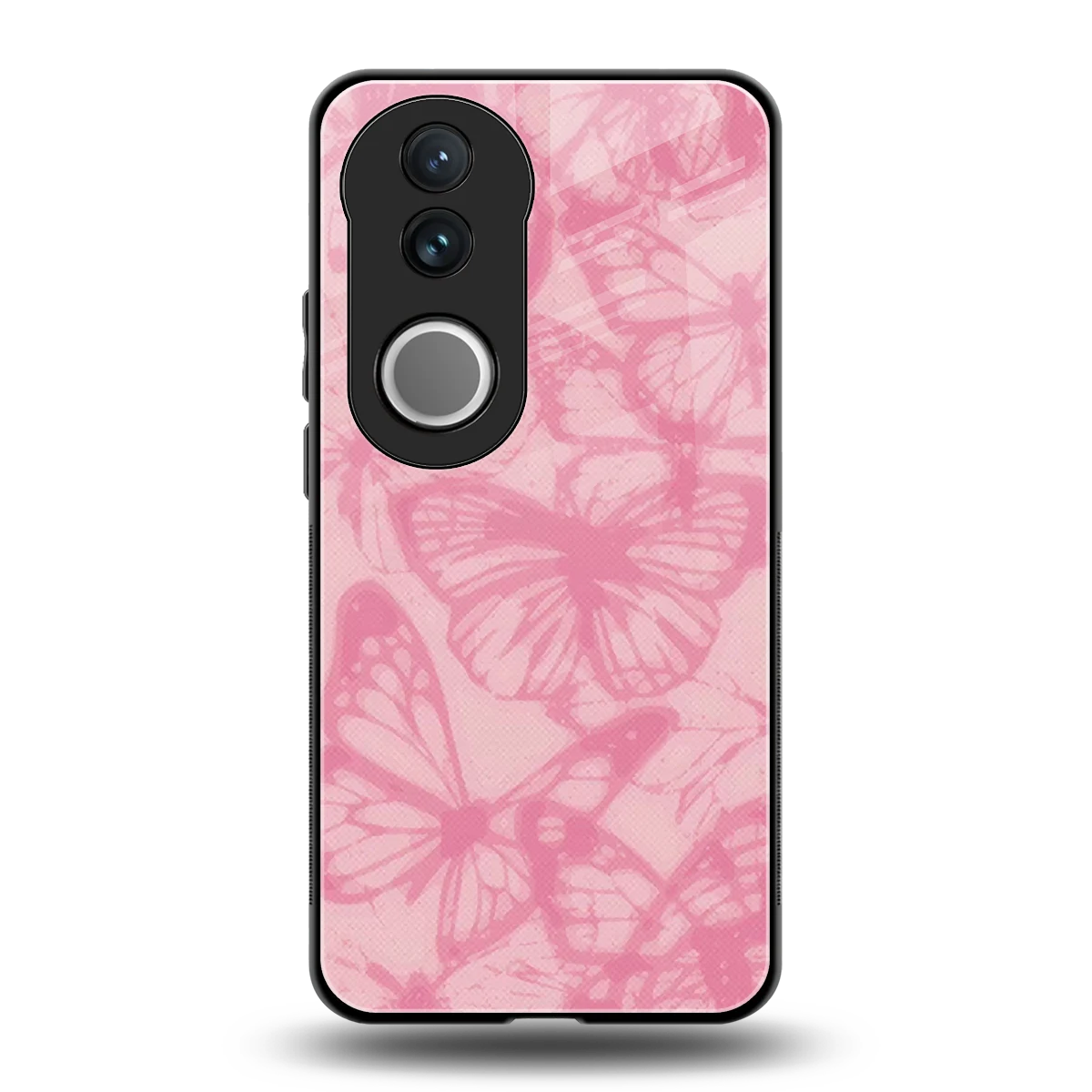Butterfly Spectrum back phone cover | glass case for vivo v50