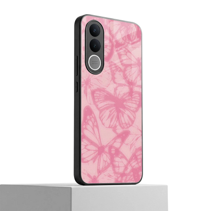 Butterfly Spectrum vivo v70 fe mobile cover | shockproof glass phone case