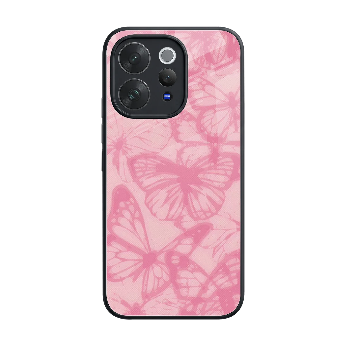 Butterfly Spectrum back phone cover | glass case for vivo v70