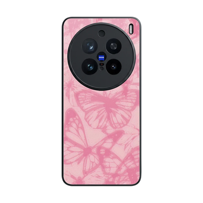 Butterfly Spectrum back phone cover | glass case for vivo x200 pro