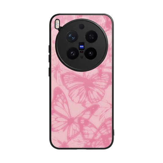 Butterfly Spectrum back phone cover | glass case for vivo x300 pro