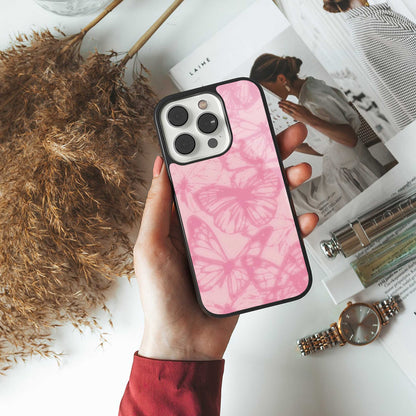 Butterfly Spectrum Phone Case for Iphone 16 | Glass Case