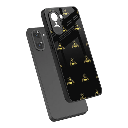 Buzz Bliss sleek oneplus nord ce5 5g cover with tempered glass back and TPU edges