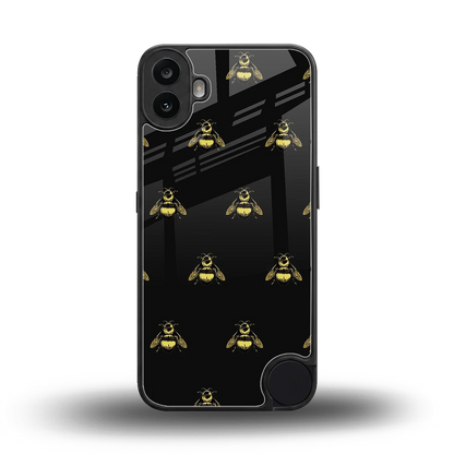 Buzz Bliss back phone cover | glass case for cmf nothing phone 1