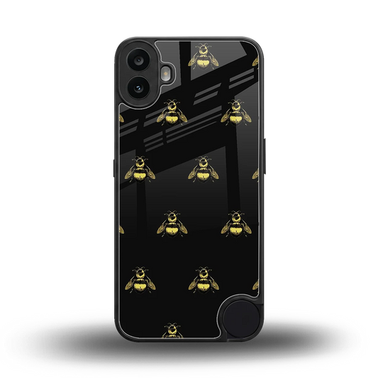 Buzz Bliss back phone cover | glass case for cmf nothing phone 1