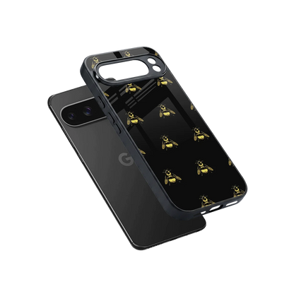 Buzz Bliss sleek google pixel 10 pro xl cover with tempered glass back and TPU edges