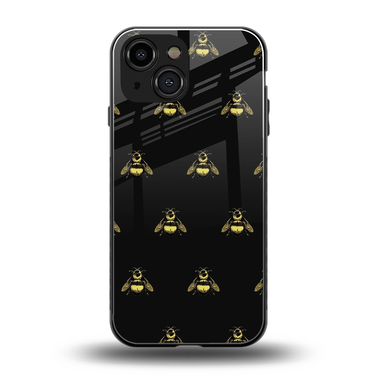 Buzz Bliss back phone cover | glass case for iphone 13 mini