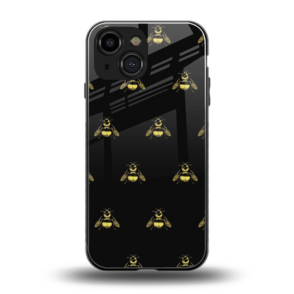Buzz Bliss back phone cover | glass case for iphone 13 mini