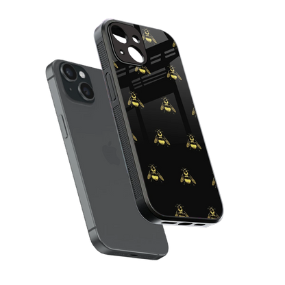 Buzz Bliss sleek iphone 13 cover with tempered glass back and TPU edges