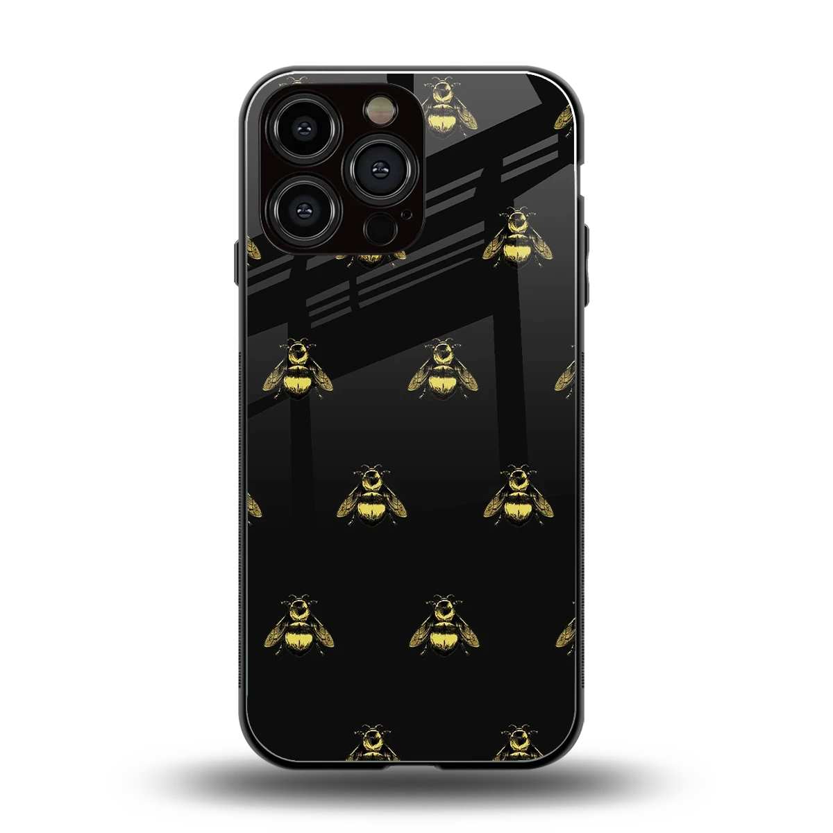 Buzz Bliss back phone cover | glass case for iphone 15 pro max