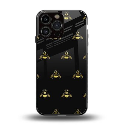 Buzz Bliss back phone cover | glass case for iphone 15 pro max