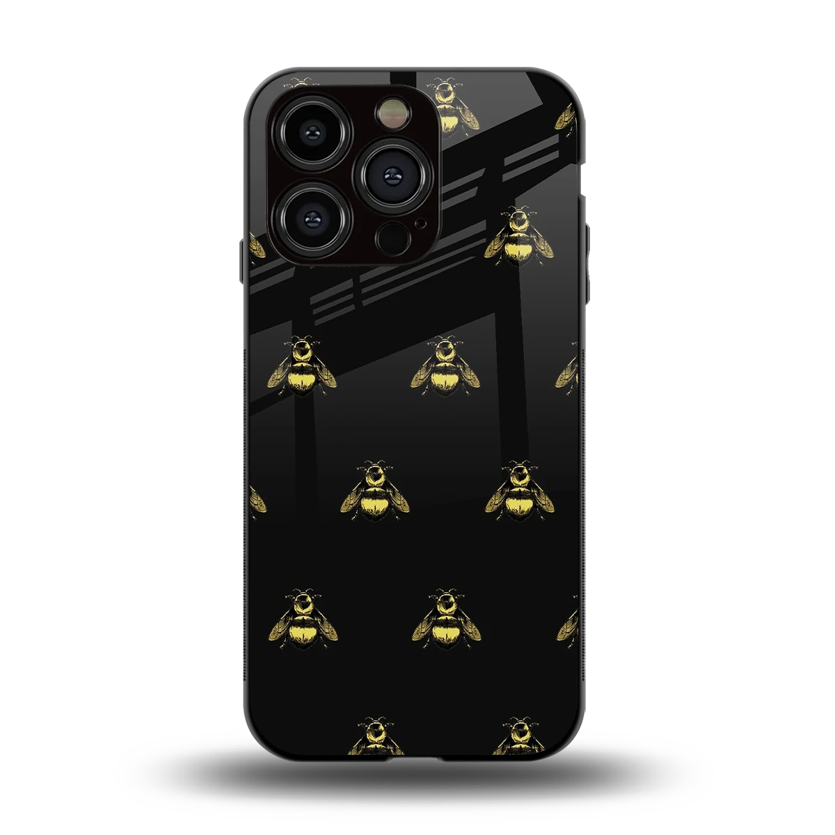 Buzz Bliss back phone cover | glass case for iphone 15 pro