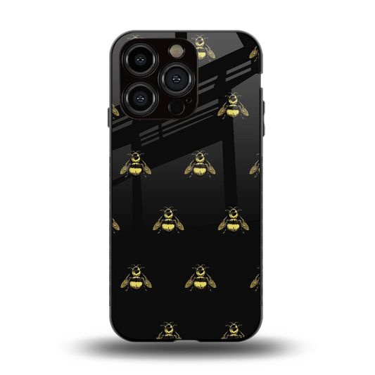 Buzz Bliss back phone cover | glass case for iphone 15 pro