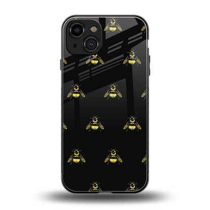 Buzz Bliss back phone cover | glass case for iphone 15