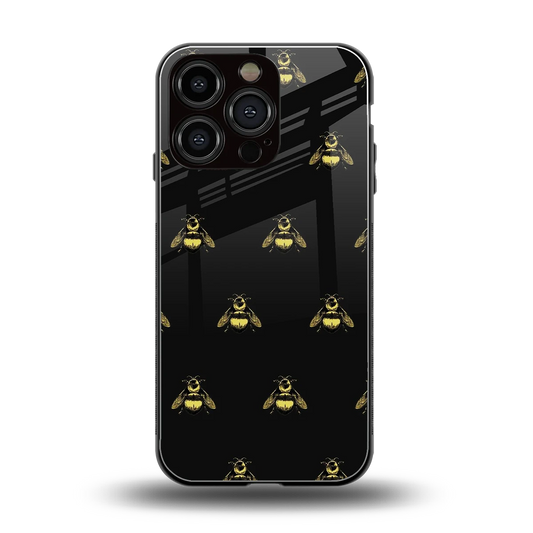Buzz Bliss back phone cover | glass case for iphone 16 pro