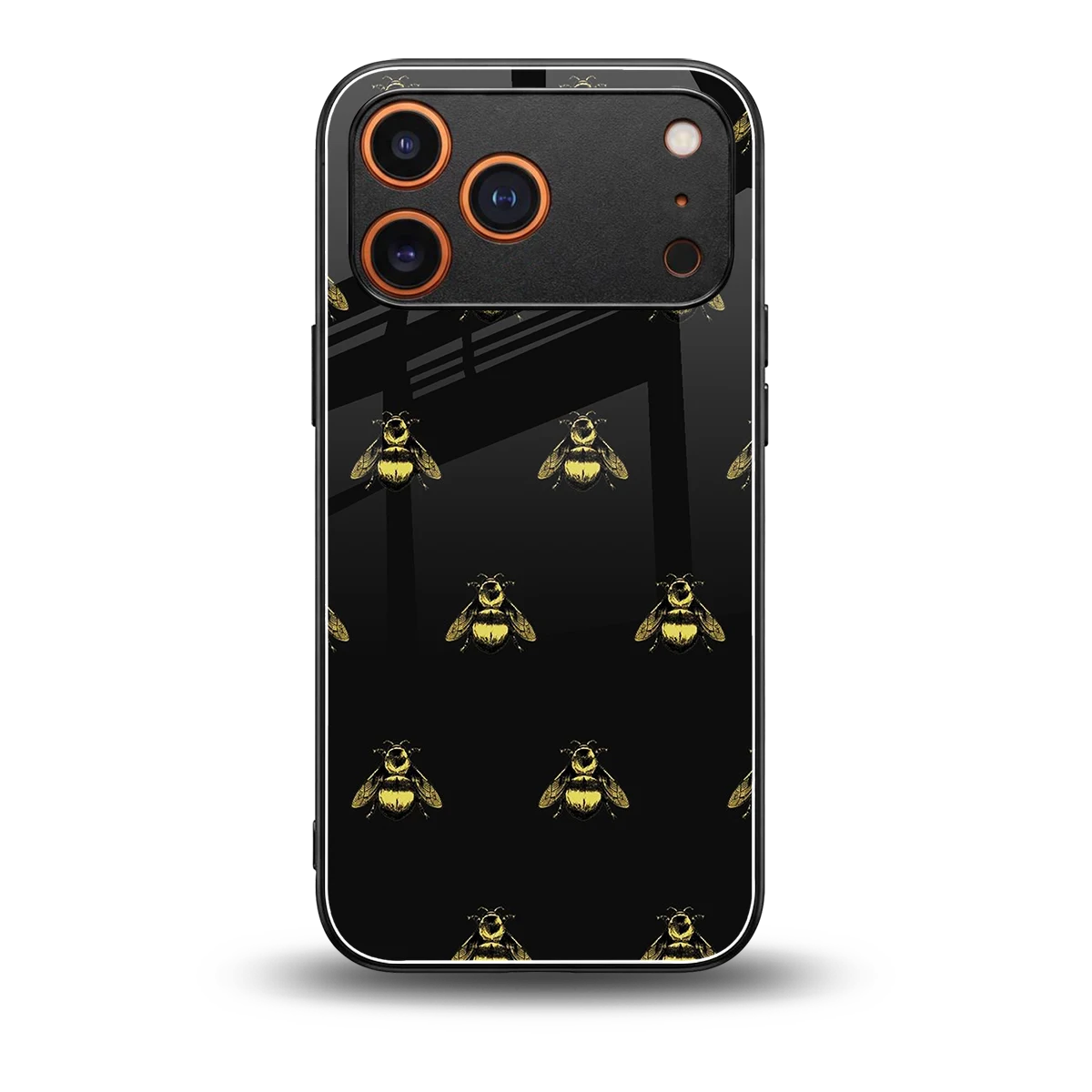 Buzz Bliss back phone cover | glass case for iphone 17 pro