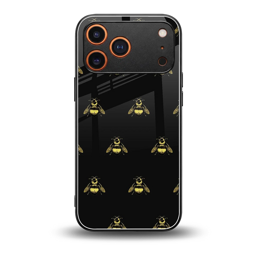 Buzz Bliss back phone cover | glass case for iphone 17 pro max