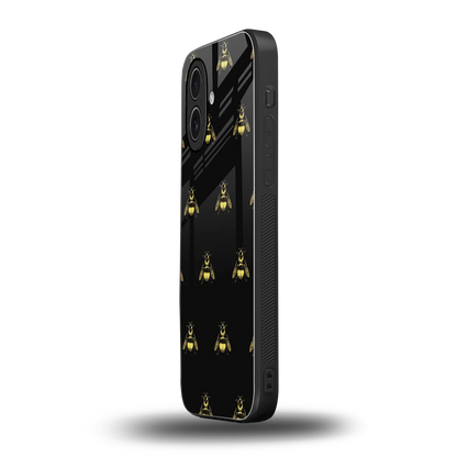 Buzz Bliss iphone 17 mobile cover | shockproof glass phone case