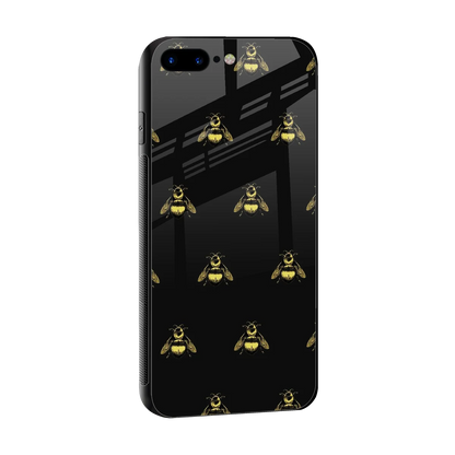 Buzz Bliss sleek iphone 8 plus cover with tempered glass back and TPU edges
