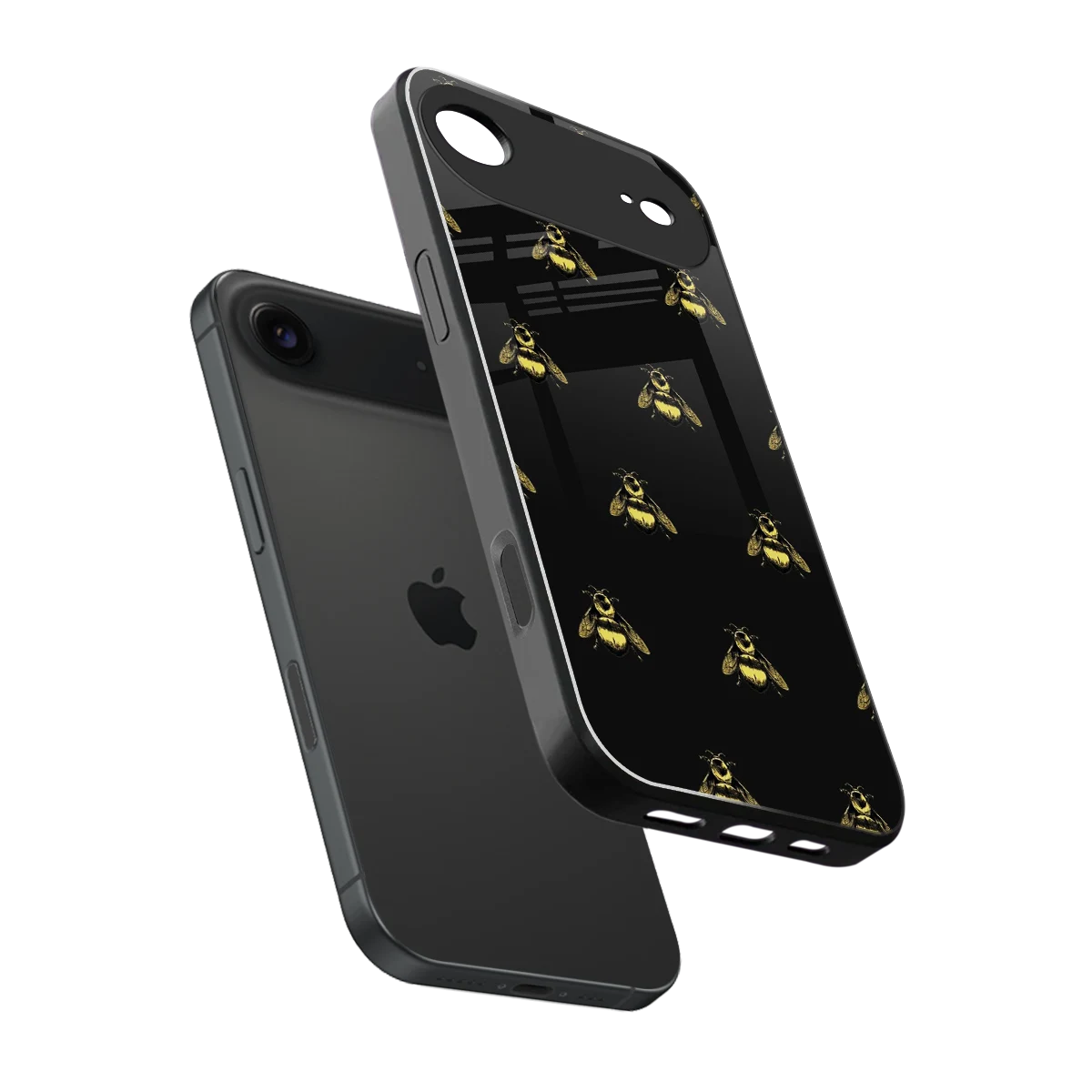 Buzz Bliss sleek iphone air cover with tempered glass back and TPU edges