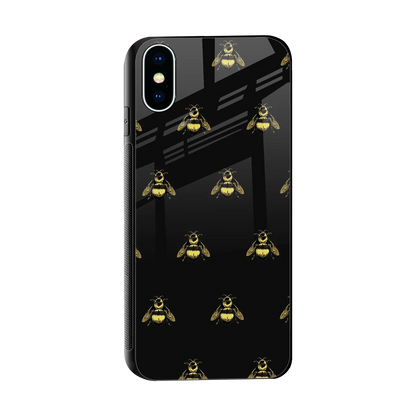 Buzz Bliss sleek iphone x cover with tempered glass back and TPU edges
