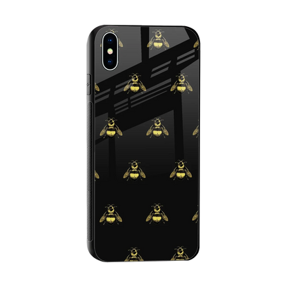 Buzz Bliss sleek iphone xs max cover with tempered glass back and TPU edges