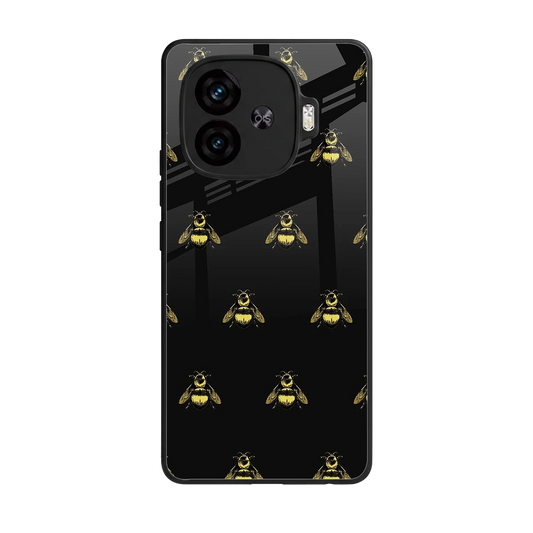 Buzz Bliss back phone cover | glass case for iqoo neo 10r 5g