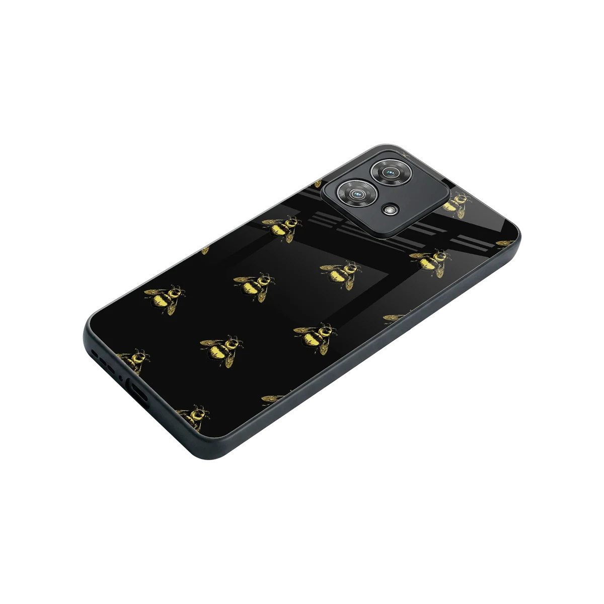 Buzz Bliss stylish phone case for motorola edge 40 neo 5g | glossy glass and slim fit
