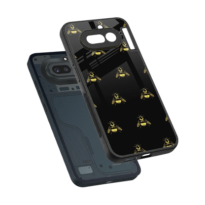 Buzz Bliss sleek nothing phone 4a cover with tempered glass back and TPU edges