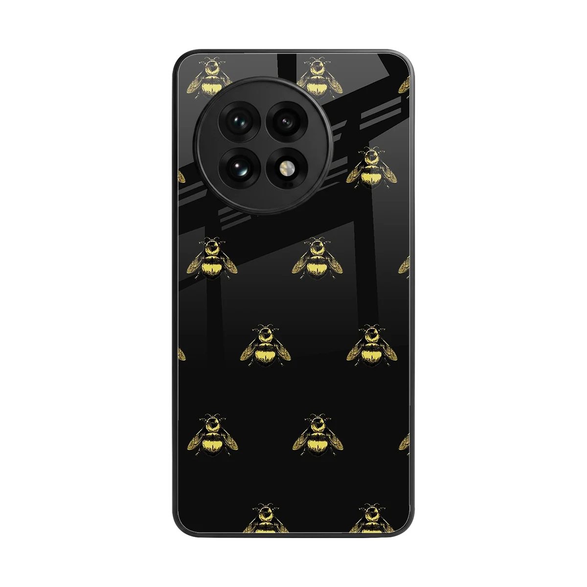 Buzz Bliss back phone cover | glass case for oneplus 13r