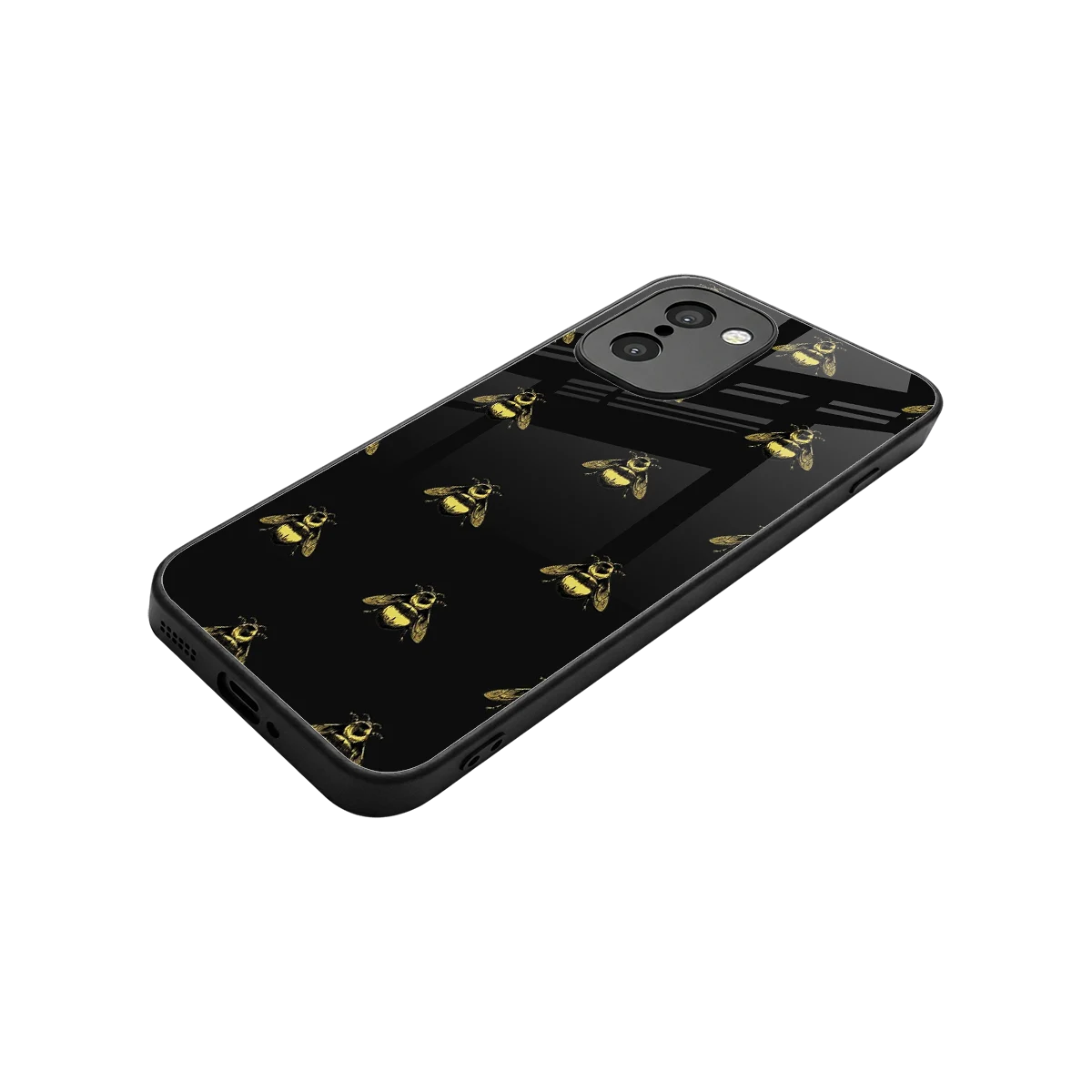 Buzz Bliss stylish phone case for oneplus 15r | glossy glass and slim fit