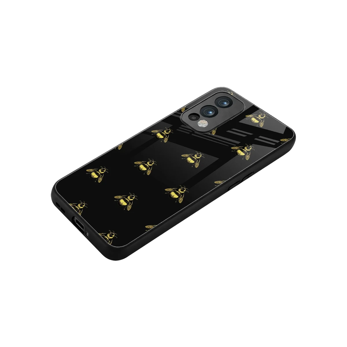 Buzz Bliss stylish phone case for oneplus nord 2 | glossy glass and slim fit