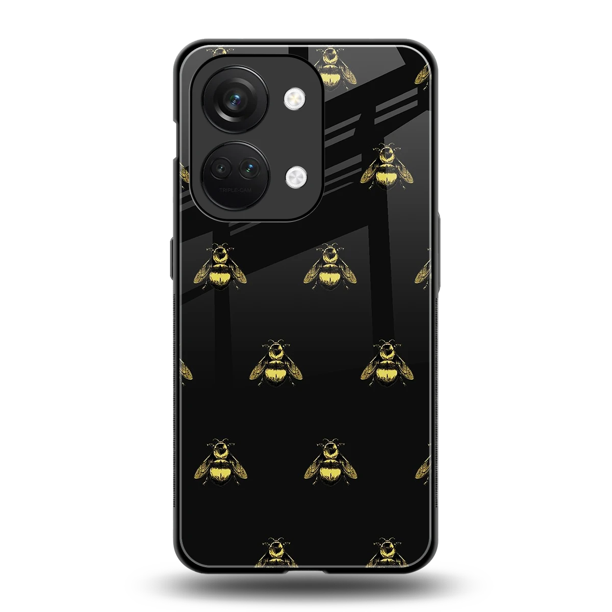 Buzz Bliss back phone cover | glass case for oneplus nord 3