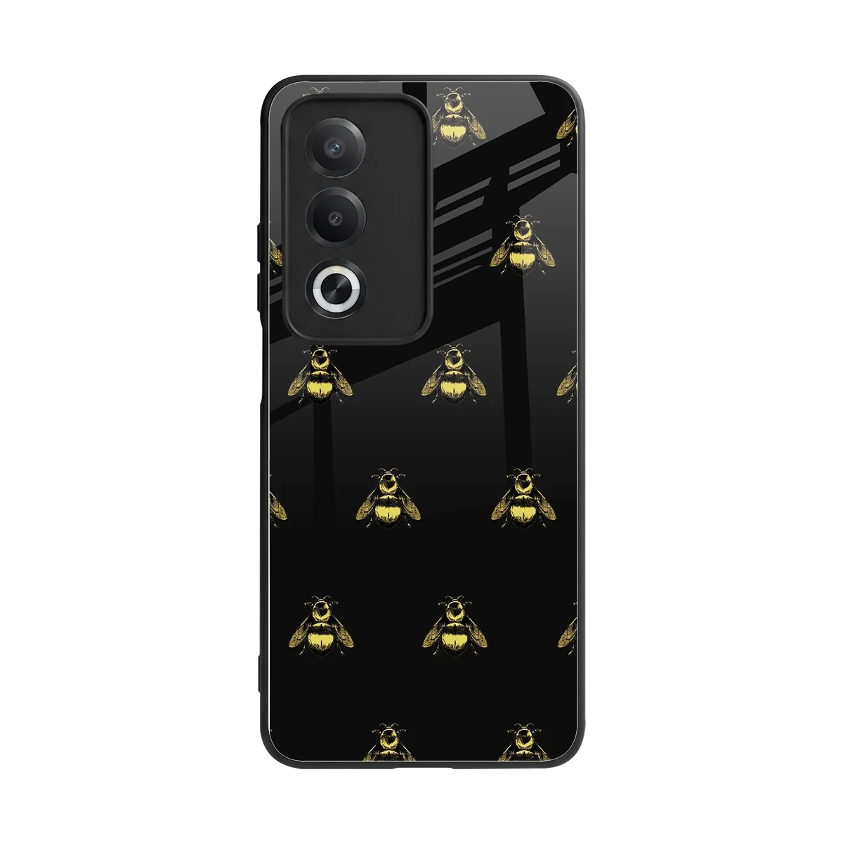 Buzz Bliss back phone cover | glass case for oppo a3 pro