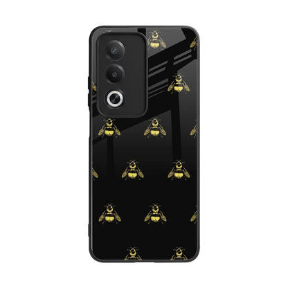 Buzz Bliss back phone cover | glass case for oppo a3 pro
