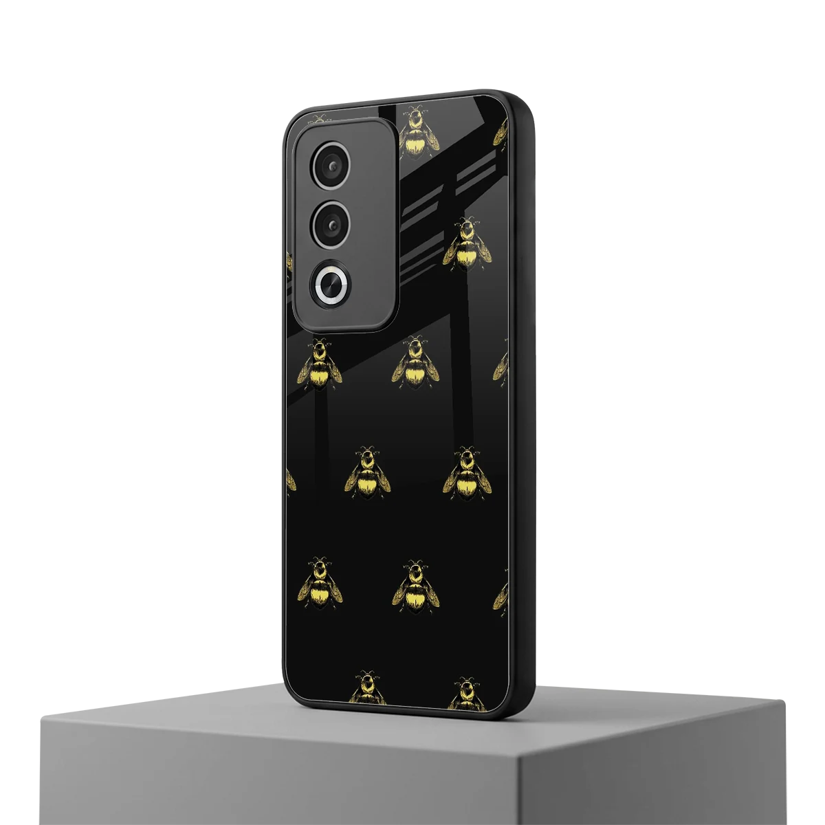 Buzz Bliss oppo a3 pro mobile cover | shockproof glass phone case