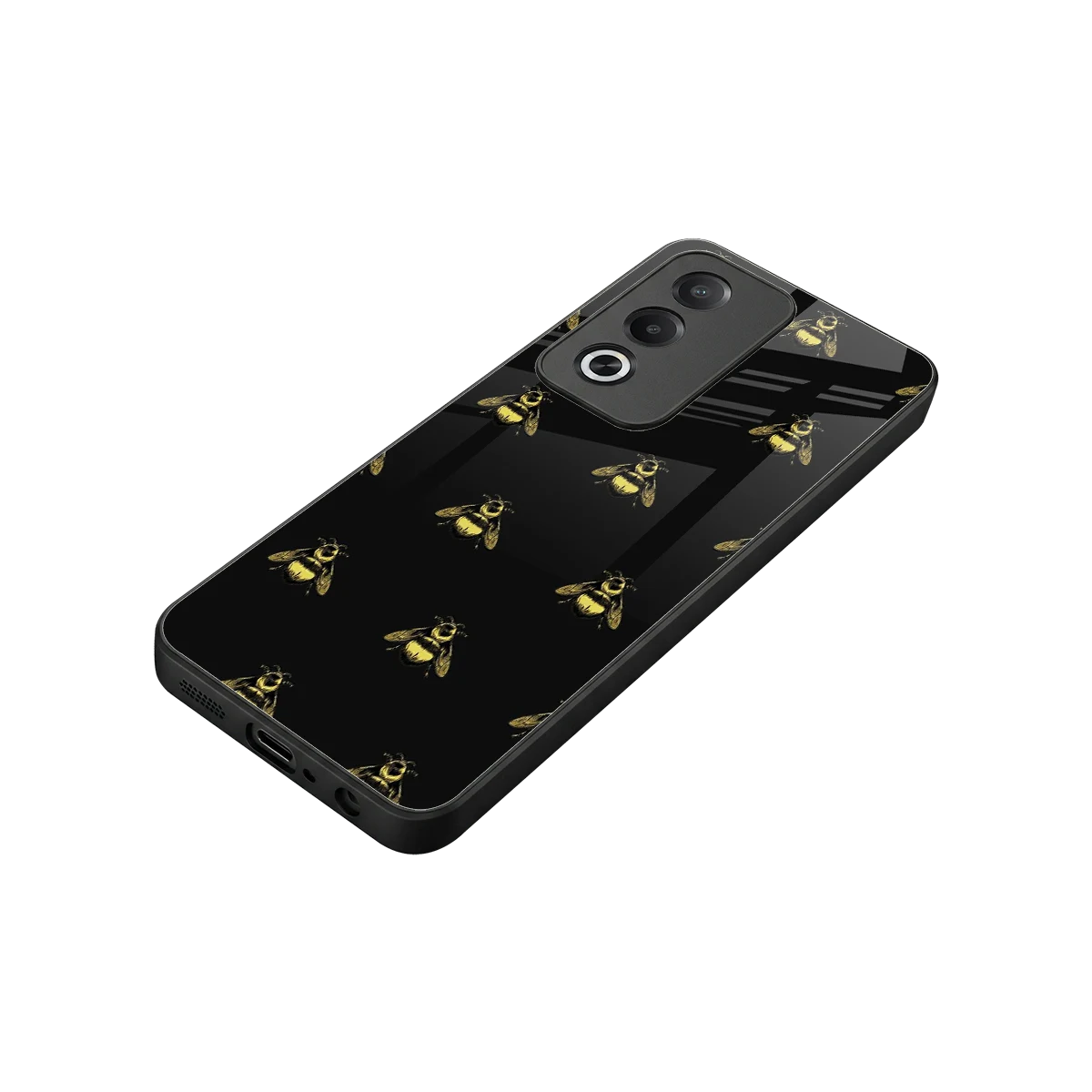 Buzz Bliss stylish phone case for oppo a3 pro | glossy glass and slim fit