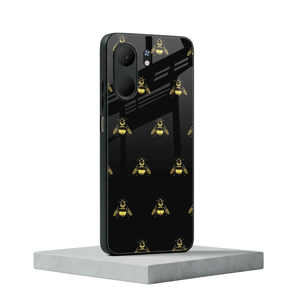 Buzz Bliss oppo a5x 5g mobile cover | shockproof glass phone case