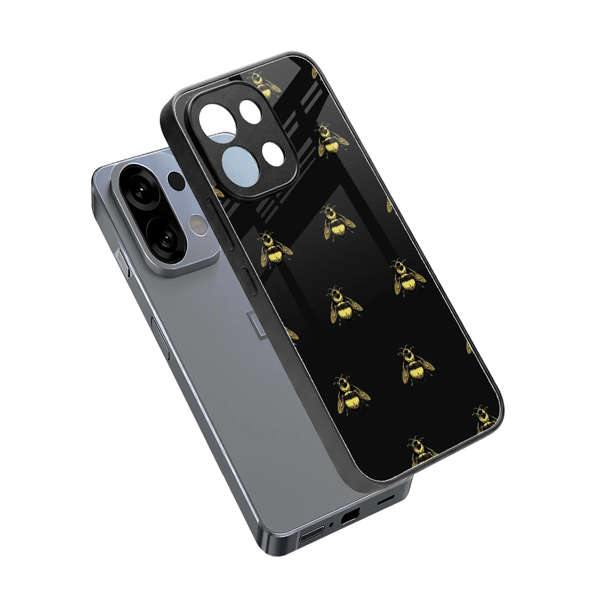 Buzz Bliss sleek oppo k13 5g cover with tempered glass back and TPU edges