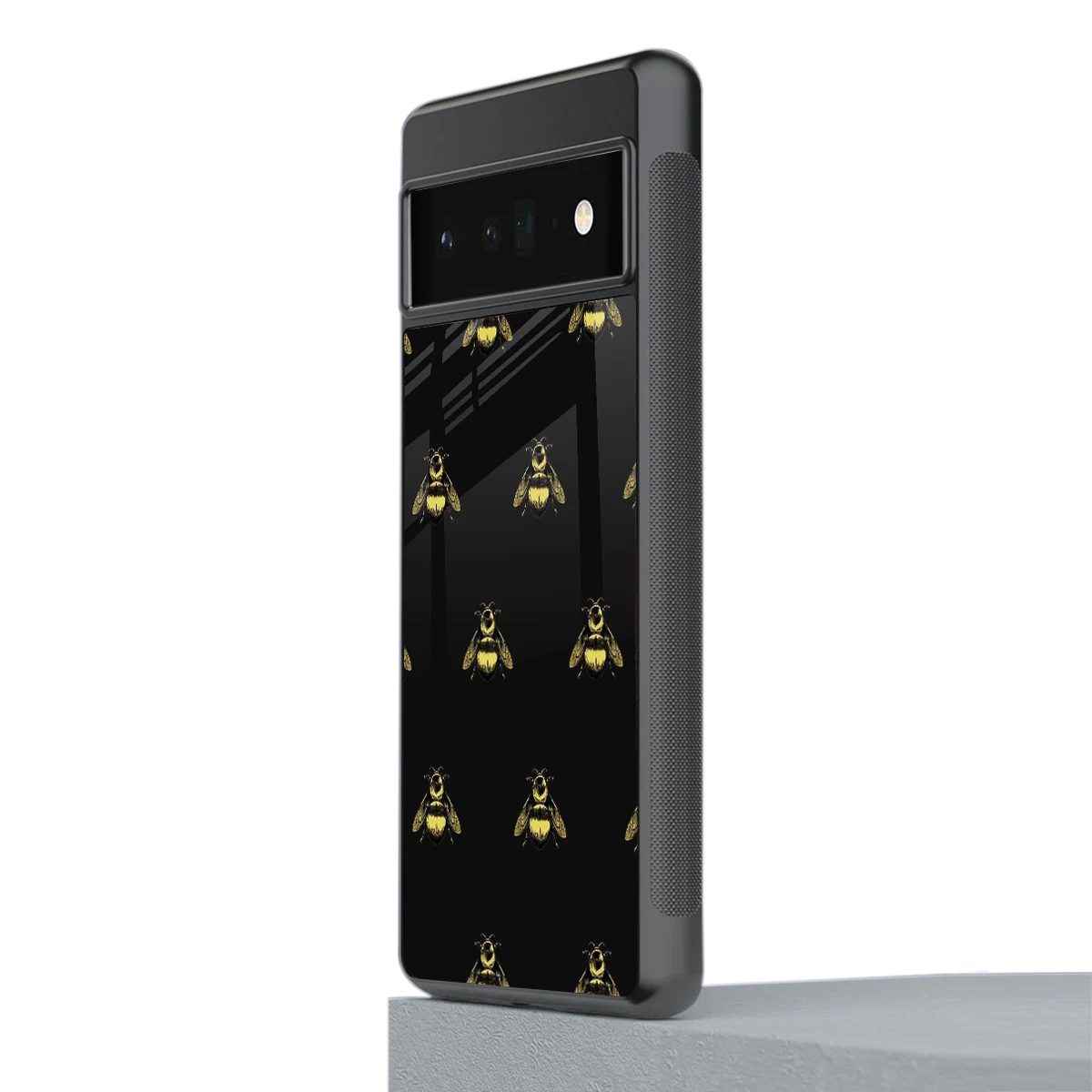 Buzz Bliss stylish phone case for google pixel 6 pro | glossy glass and slim fit