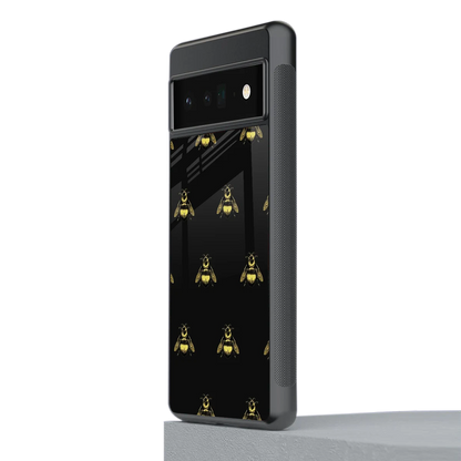 Buzz Bliss stylish phone case for google pixel 6 pro | glossy glass and slim fit