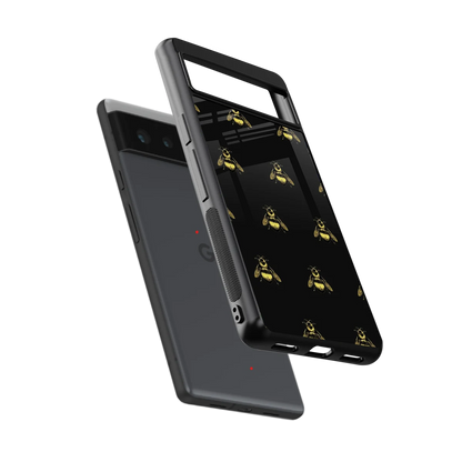 Buzz Bliss sleek google pixel 6 cover with tempered glass back and TPU edges