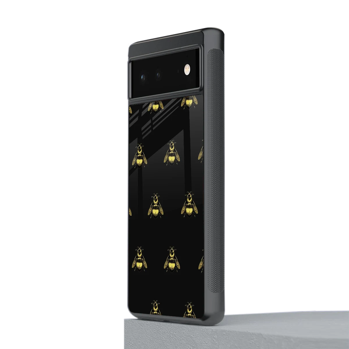 Buzz Bliss stylish phone case for google pixel 6 | glossy glass and slim fit