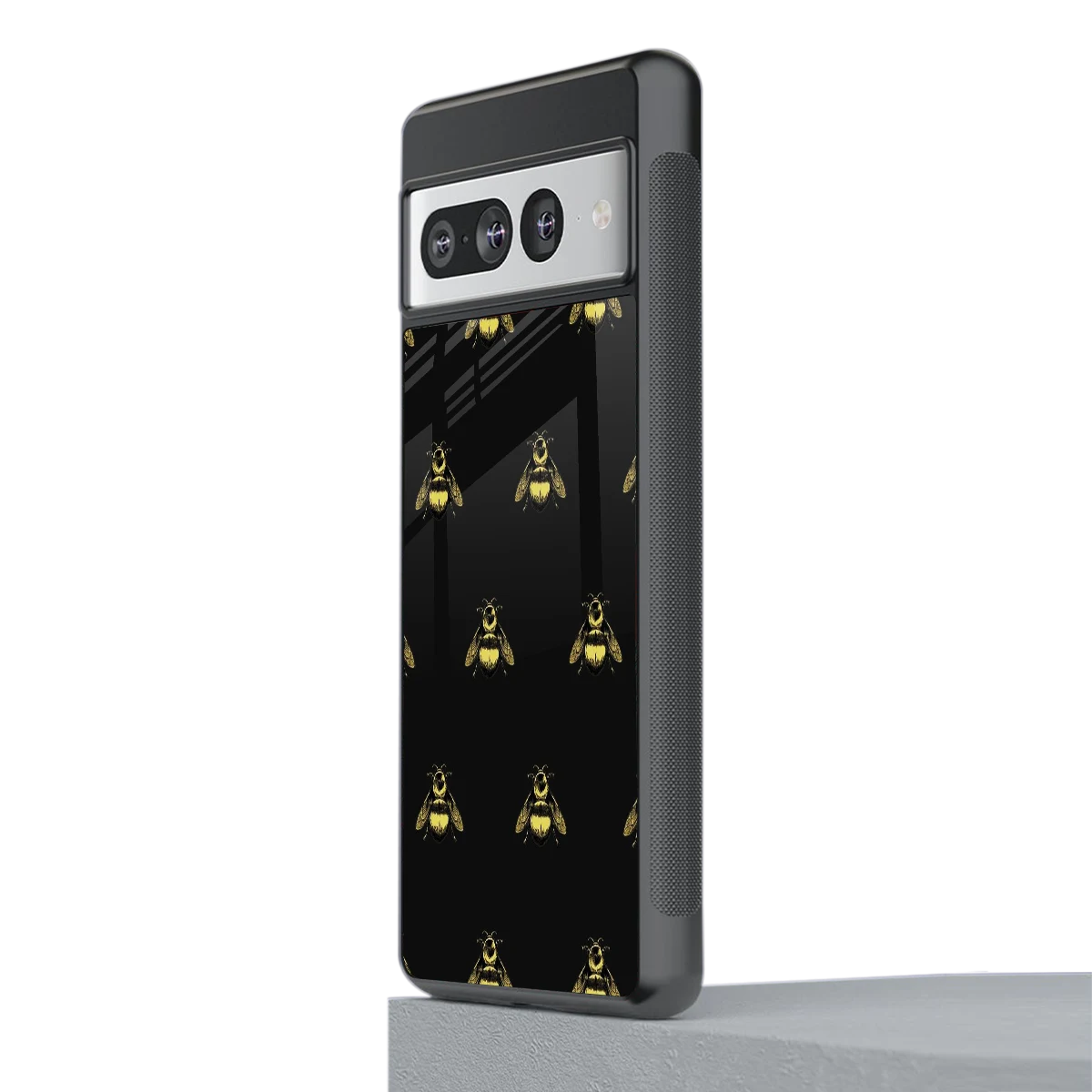 Buzz Bliss stylish phone case for google pixel 7 pro | glossy glass and slim fit