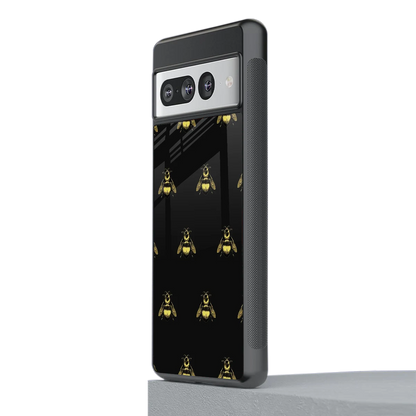 Buzz Bliss stylish phone case for google pixel 7 pro | glossy glass and slim fit